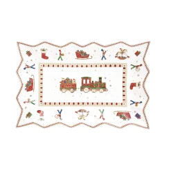 Easy Life Assiete de service POLAR EXPRESS> Noël|Services De Table En Porcelaine​