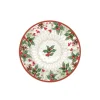 Easy Life Assiette à dessert CHRISTMAS BERRIES> Services De Table En Porcelaine​|Christmas Berries