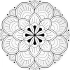 Easy Life Assiette àdessert en porcelaine de Ø19 cm, dans une boîte MANDALA> Services De Table En Porcelaine​