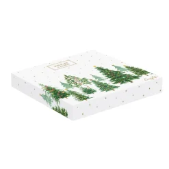 Easy Life Assiette en forme d’étoile FESTIVE TREES> Services De Table En Porcelaine​|Festive Trees