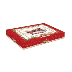 Easy Life Assiiete ovale CHRISTMAS MEMORIES> Noël|Services De Table En Porcelaine​