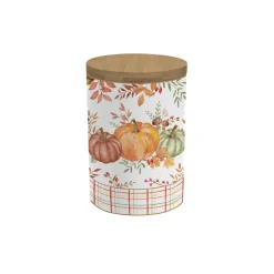 Easy Life Bocal avec couvercle en bambou Ø 11 cm | h16 cm HARVEST> Cuisine|Harvest
