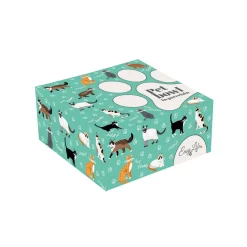 Easy Life Bol avec pieds antidérapants CATS FAMILY> Gamelle Pour Animaux En Porcelaine|Pet Lovers
