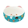 Easy Life Bol avec pieds antidérapants DOGS FAMILY> Gamelle Pour Animaux En Porcelaine|Pet Lovers