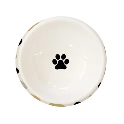 Easy Life Bol avec pieds antidérapants GRAFFITI> Gamelle Pour Animaux En Porcelaine|Pet Lovers