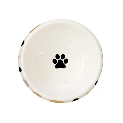 Easy Life Bol avec pieds antidérapants GRAFFITI> Gamelle Pour Animaux En Porcelaine|Pet Lovers
