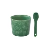 Easy Life Bol à glace avec cuillère- VersPineapple> Nature|Services De Table En Porcelaine​