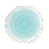 Easy Life Coffret de 6 assiettes en porcelaine Ø10 cm GREEN> Moderne|Services De Table En Porcelaine​