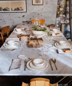 Easy Life Coffret de 2 bols en porcelaine Ø 22 cm WHITE> Moderne|Services De Table En Porcelaine​