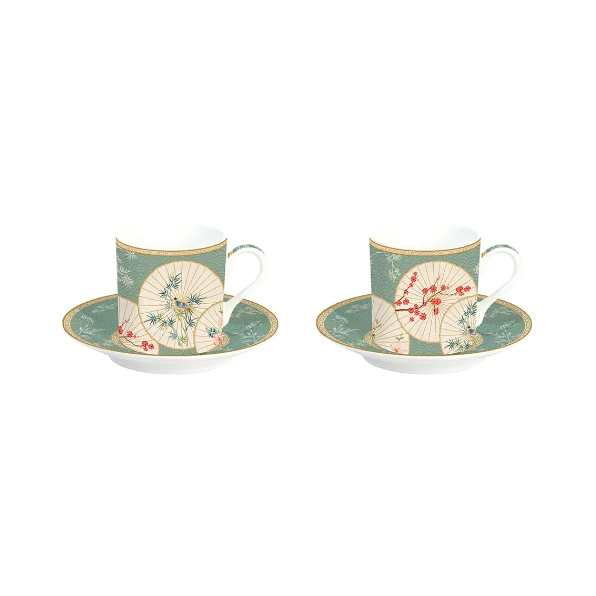Easy Life Coffret 2 Tasses à café ORIENTAL DREAMS> Ethnique|Petit Dejeuner