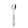 Easy Life Cuillère en acier avec manche décoré JARDIN DE REVES> Nature|Services De Table En Porcelaine​