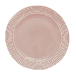 Easy Life Ensemble de 6 assiettes en porcelaine de Ø 26,5 cm LIGHT PINK> Moderne|Services De Table En Porcelaine