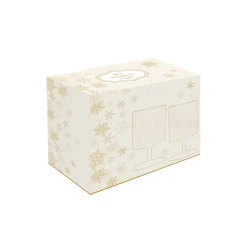 Easy Life Ensemble de 2 gobelets avec fil d’or FESTIVE> Services De Table En Porcelaine​|Festive