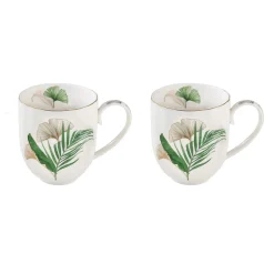 Easy Life Ensemble de 2 mugs de 300 ml EXOTIQUE> Ethnique|Petit Dejeuner