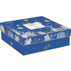 Easy Life Ensemble de 6 petites tasses à espresso avec soucoupes AQUARIUM> Coffret Cadeau|Petit Dejeuner