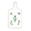 Easy Life Ensemble de 4 plateaux à fromage en porcelaine, dimensions 34,5×18 cm HERBARIUM> Quotidienne|Cuisine