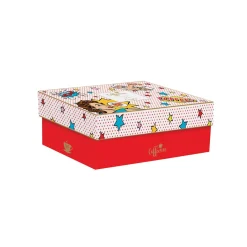 Easy Life Ensemble de 2 tasses de 240 ml avec soucoupes POP ART> Coffret Cadeau|Petit Dejeuner