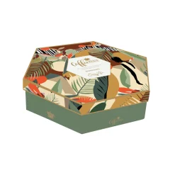 Easy Life Ensemble de 6 tasses à espresso de 100 ml avec soucoupes KILIMANJARO> Coffret Cadeau|Petit Dejeuner