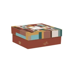 Easy Life Ensemble de 2 tasses 240 ml avec soucoupes ILLUSION> Coffret Cadeau|Petit Dejeuner