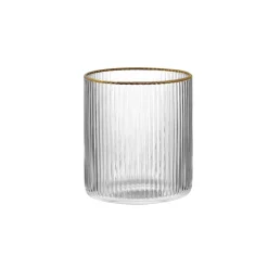 Easy Life Ensemble de 2 verres avec fil d’or FESTIVE> Services De Table En Porcelaine|Festive