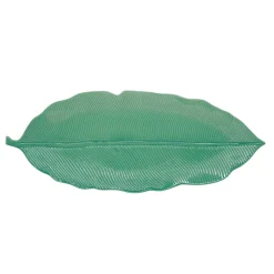 Easy Life Feuille en porcelaine 47×19 cm LEAVES LIGHT GREEN> Moderne|Services De Table En Porcelaine​