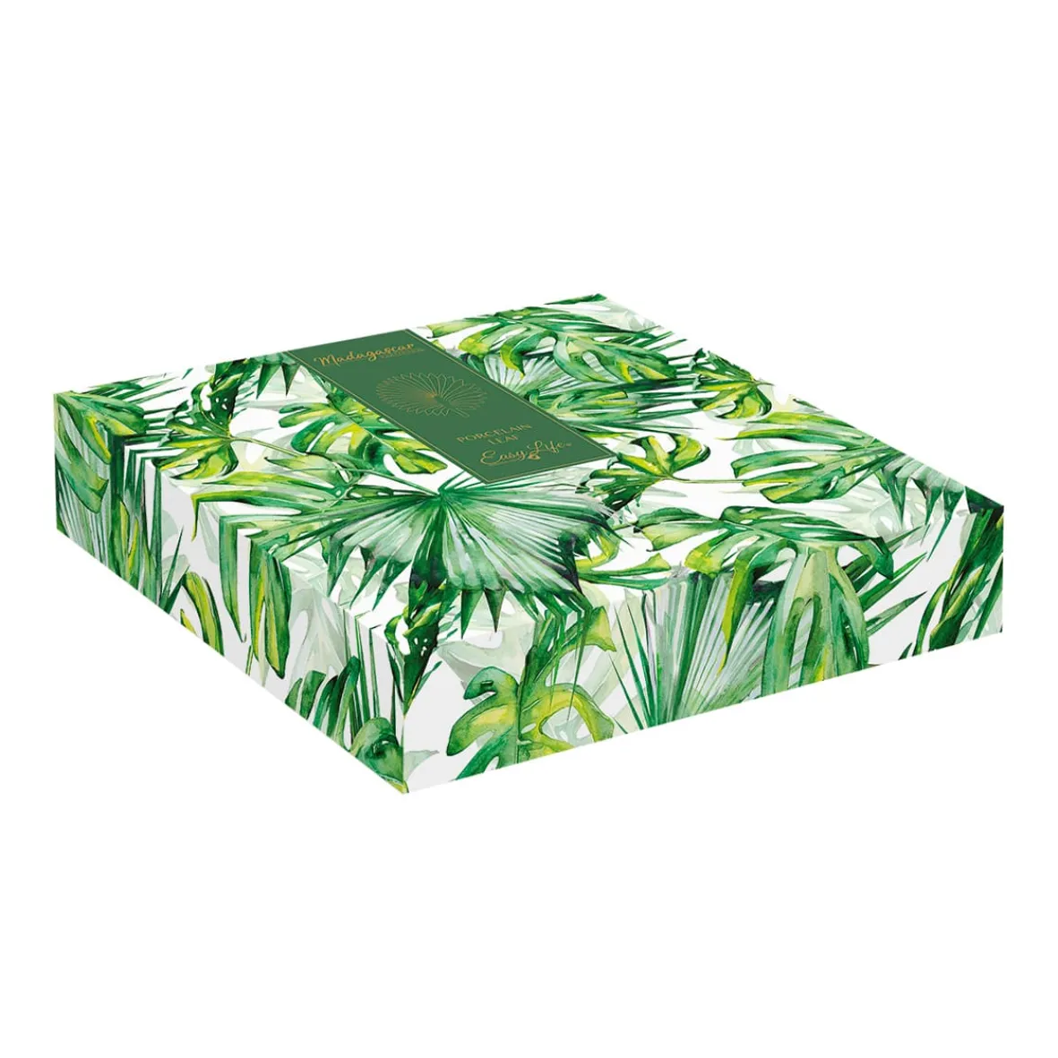 Easy Life Feuille en porcelaine en forme de ginko, 35×29 cm TropicLEAVES Gr> Moderne|Services De Table En Porcelaine