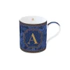 Easy Life Mug MONOGRAM A> Tasse En Cadeau|Petit Dejeuner