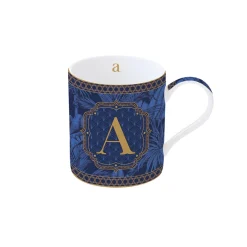 Easy Life Mug MONOGRAM A> Tasse En Cadeau|Petit Dejeuner