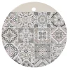 Easy Life Planche à découper en porcelaine Ø26 cmCasa Decor GREY> Cuisine