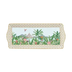 Easy Life Plat de service PARADIS SAUVAGE> Ethnique|Services De Table En Porcelaine