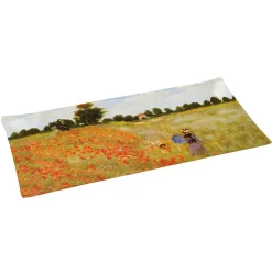 Easy Life Plateau en verre de qualité supérieure, dimensions 36×17 cm COQULICOTS,LA PROMENADE (POPPIES)> Masterpiece|Services De Table En Porcelaine​