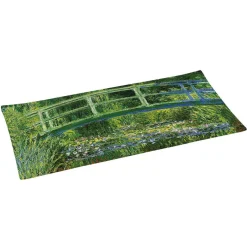 Easy Life Plateau en verre de qualité supérieure, dimensions 36×17 cm WATER LILIES AND THE JAPANESE BRIDGE> Masterpiece|Services De Table En Porcelaine