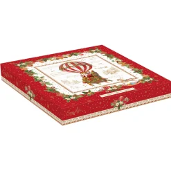 Easy Life Plat à gâteau avec pelle CHRISTMAS MEMORIES> Noël|Services De Table En Porcelaine​