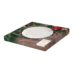 Easy Life Plat à gâteau HOLLY & BERRIES WHITE> Noël|Services De Table En Porcelaine​