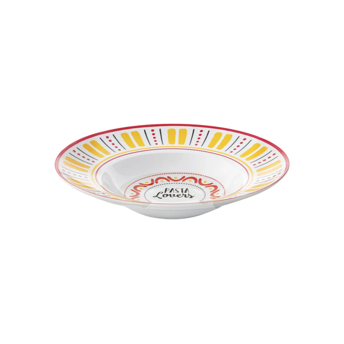 Easy Life Plat à pâtes en porcelaine PASTA & PIZZA LOVERS> Services De Table En Porcelaine|Pizza & Pasta Lovers