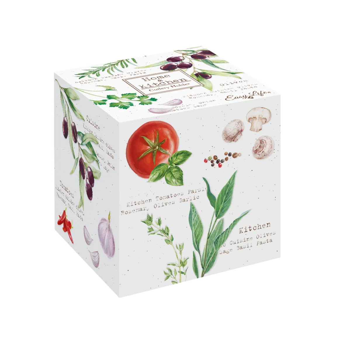 Easy Life Pot à couverts en porcelaine HOME & KITCHEN> Cuisine|Home & Kitchen