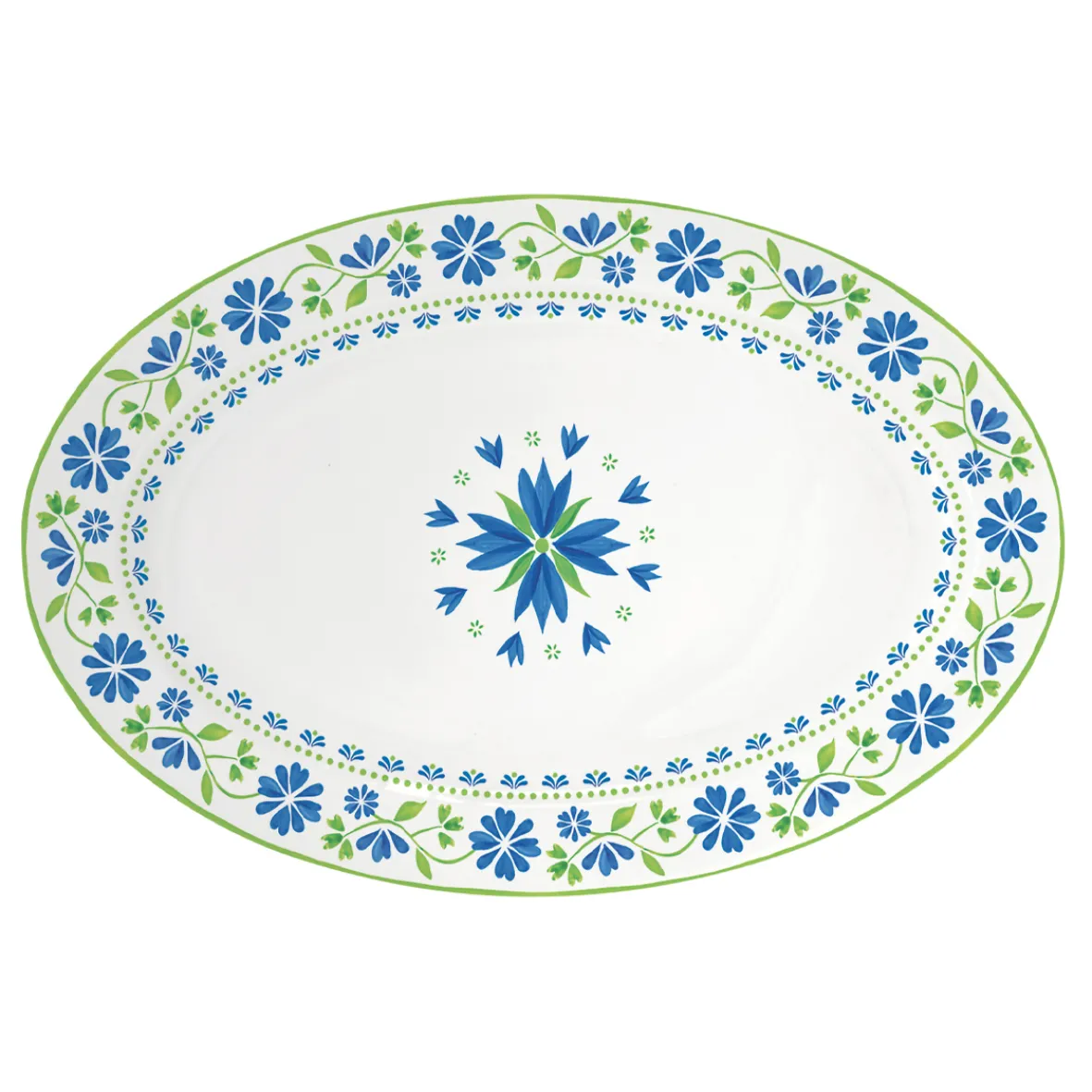 Easy Life Service de plateau 35 x 23,5 cm FLOWERS GARDEN> Services De Table En Porcelaine|Flowers Garden