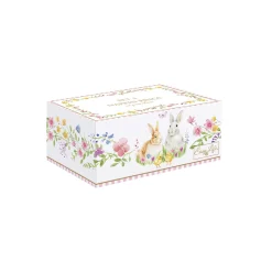 Easy Life Set de 4 ronds de serviette HAPPY EASTER> Services De Table En Porcelaine​|Happy Easter