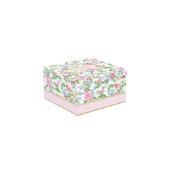 Easy Life Set de 2 tasses à café avec soucoupe 80 ml GARDEN JOY> Romantique|Petit Dejeuner