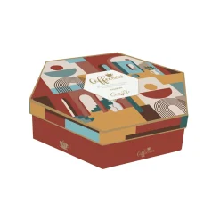 Easy Life Set de 6 tasses à espresso de 110 ml avec soucoupes ILLUSION> Coffret Cadeau|Petit Dejeuner
