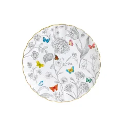 Easy Life Set de vaisselle 18 pcs FLEURS ET PAPILLONS> Nature|Services De Table En Porcelaine
