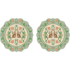 Easy Life 2 sets de table JUNGLE VIBES> Services De Table En Porcelaine​|Jungle Vibes