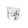 Easy Life Tasse avec boîte en métal CHALET> Noël|Petit Dejeuner