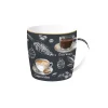 Easy Life Tasse dans une boîte en fer-blanc BARISTA> Petit Dejeuner