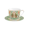 Easy Life Tasse de petit déjeuner avec assiette JUNGLE VIBES> Petit Dejeuner|Jungle Vibes