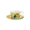 Easy Life Tasse de petit déjeuner avec assiette EXOTIC PARADISE> Petit Dejeuner|Exotic Paradise