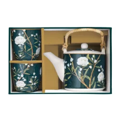 Easy Life Théière avec infuseur et 2 tasses ROYAL PEONIES> Petit Dejeuner|Royal Peonies
